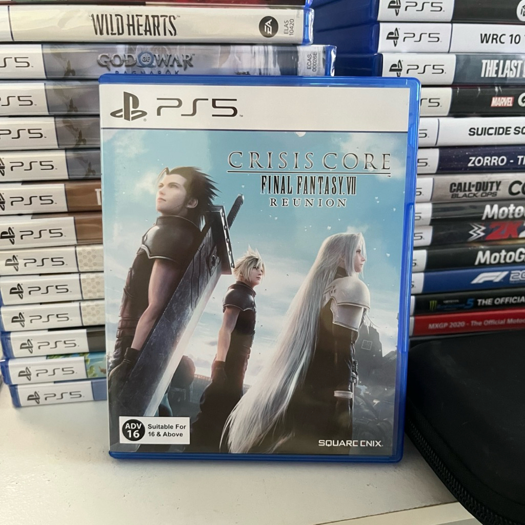 final fantasy VII crisis core reunion 7 ps5 disc playstation5 kaset ps bd ff ff7