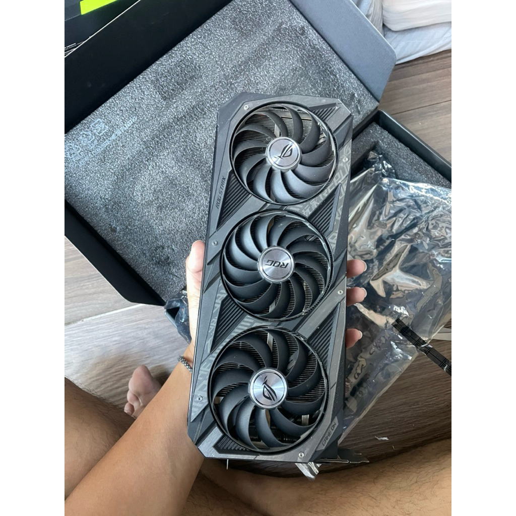 rtx 3070ti asus rog strix segel fullset
