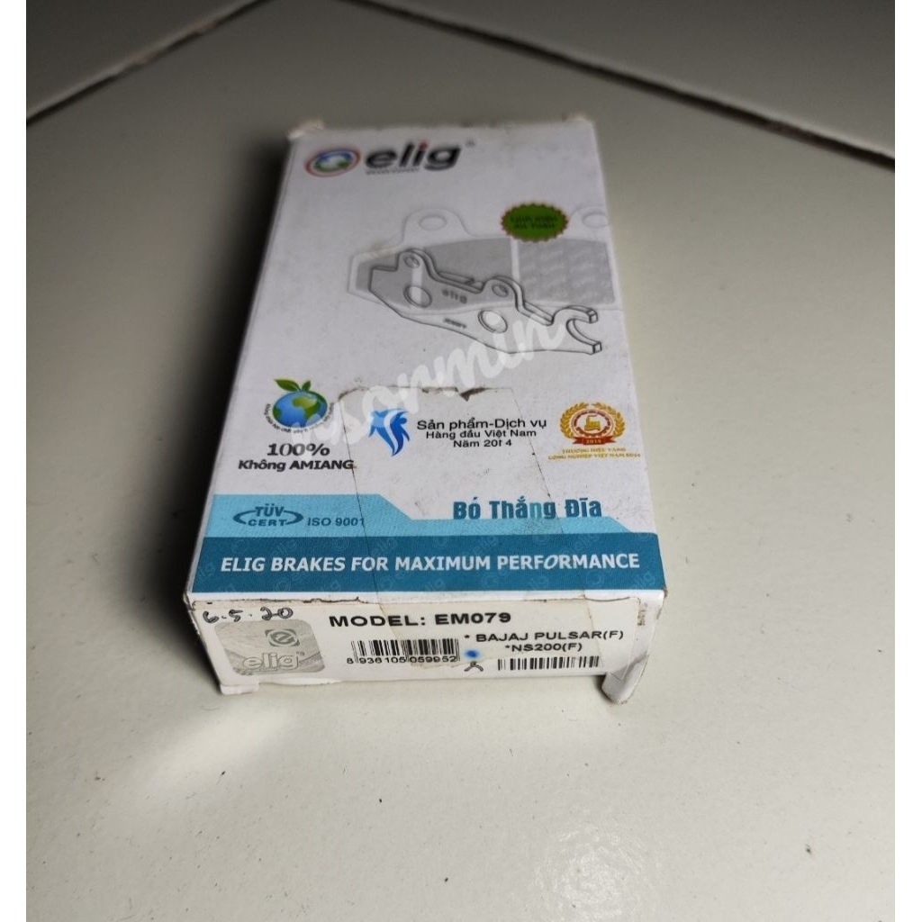 Kampas rem depan elig 200ns ns200 pulsar bajaj