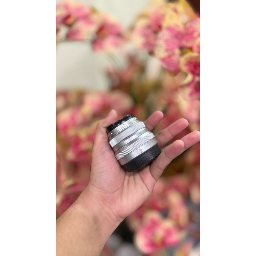 lensa fujifilm 35mm f2R bukan lensa fujifilm 50mm bukan lensa fujifilm 23mm