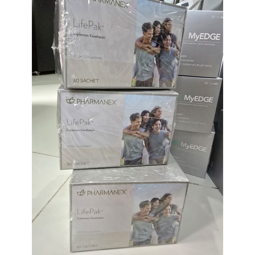lifepakk lp 30 sachet life pak nu  skin pharmanex trme suplemen kesehatan tr90 tws v2