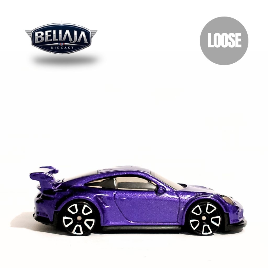 HOT WHEELS PORSCHE 911 GT3 RS PURPLE LOOSE