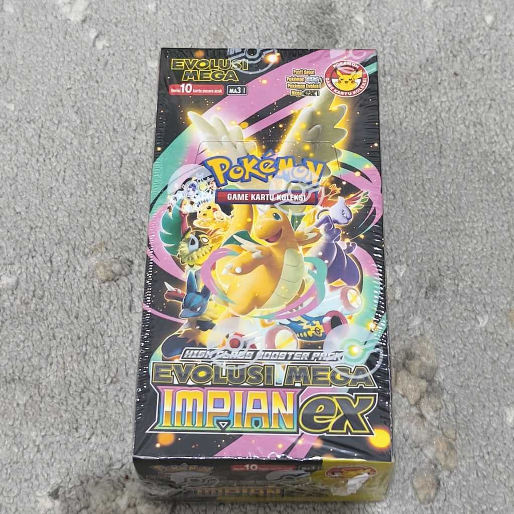 Pokemon Booster Pack Evolusi Mega Impian EX (Indonesia)