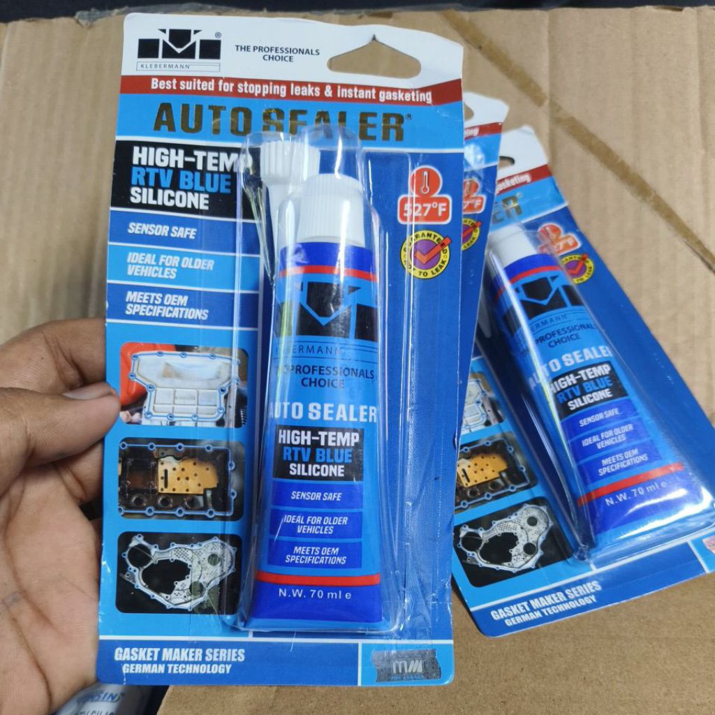 RTV BLUE AUTO SEALER GASKET MAKER LEM BIRU KLEBERMANN