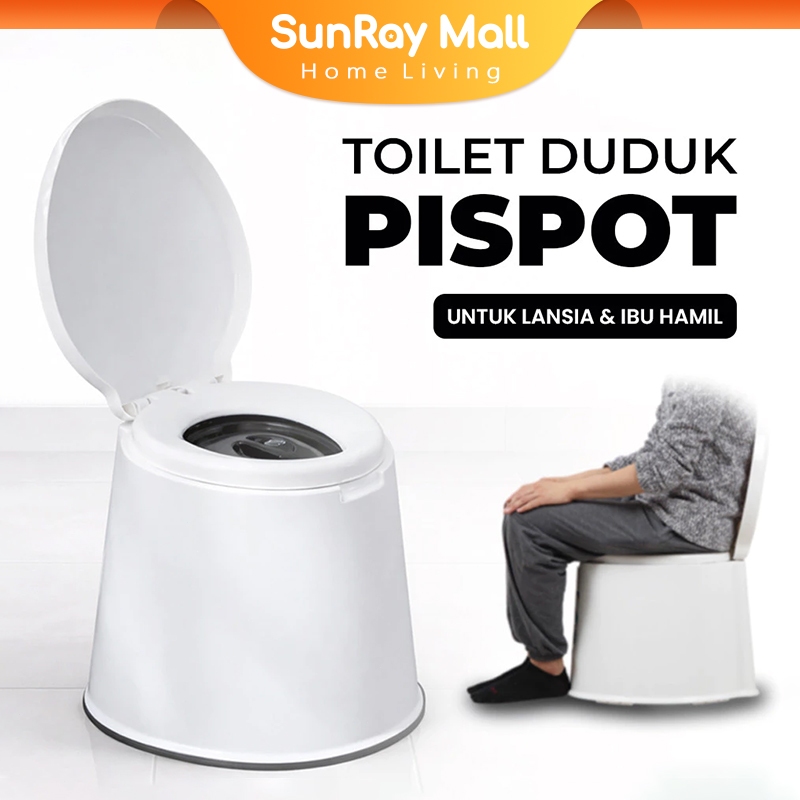 Closet Jongkok Closet Duduk Toilet Portable Kursi Toilet Duduk ToiletTraining Anak Toilet Duduk Pisp