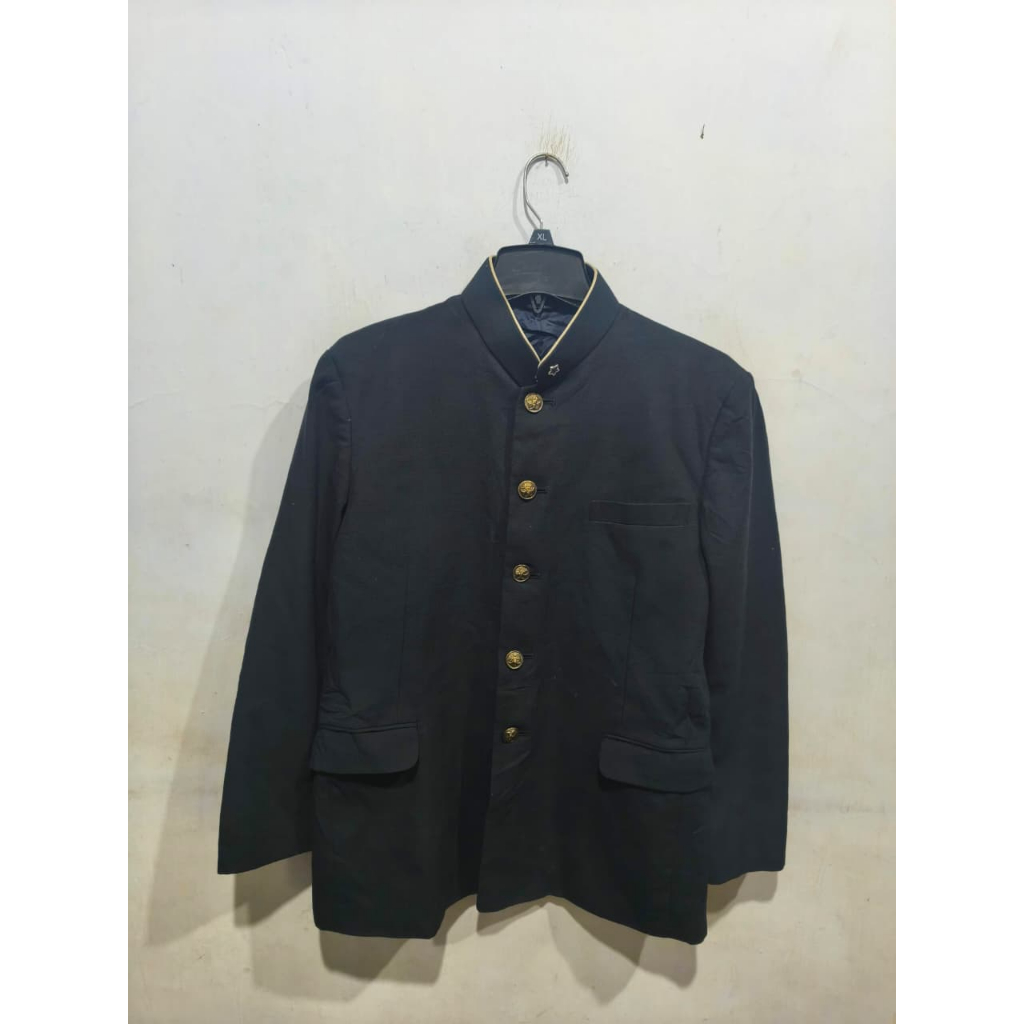 JAS JAKET KOKO KERAH SANGHAI JASKET KOKO JASKO HITAM