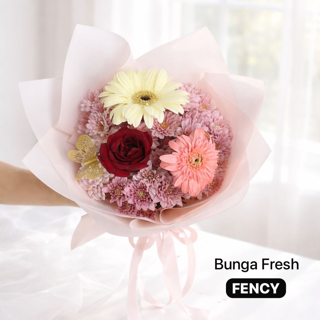 Dqueen Florist - Buket fresh - Bloombox - custom - ultah - birthday - anniversary - pembukaan toko -