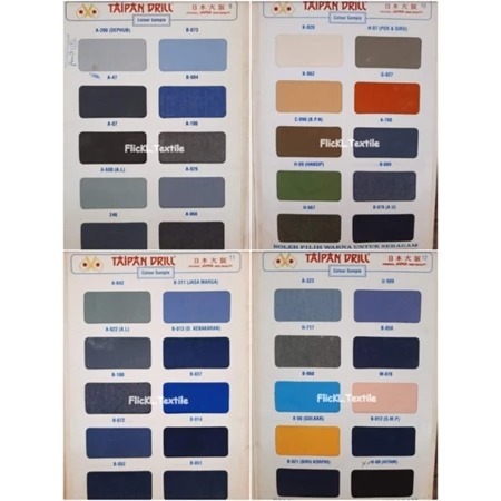 ORIGINAL Kain Taipan Tropical Bahan Taipan Tropical Seragam Eceran READY STOCK