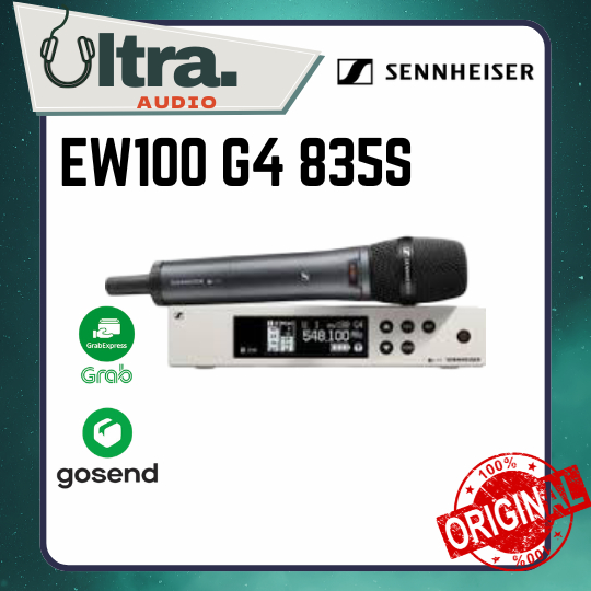 SENNHEISER EW100 G4 835S / EW 100 G4-835-S / EW100G4835S / EW100 G4835S Mic Wireless Pegang ORIGINAL