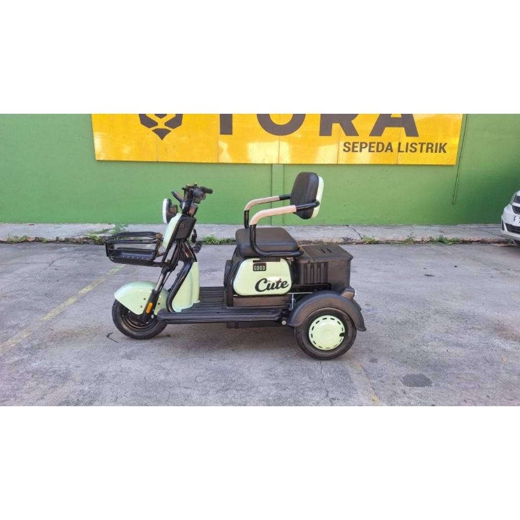 SEPEDA LISTRIK RODA 3 TIGA TORA MURAH ORIGINAL 800 WATT