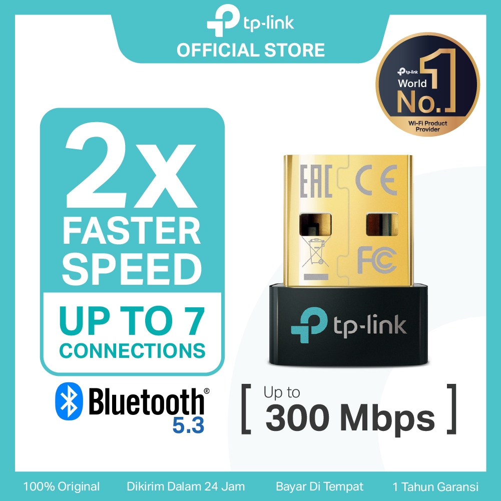 TP-Link UB500 | UB500 Plus| UB400 | Bluetooth 5.3 Nano USB Adapter| Bluetooth Dongle | PC Laptop | U