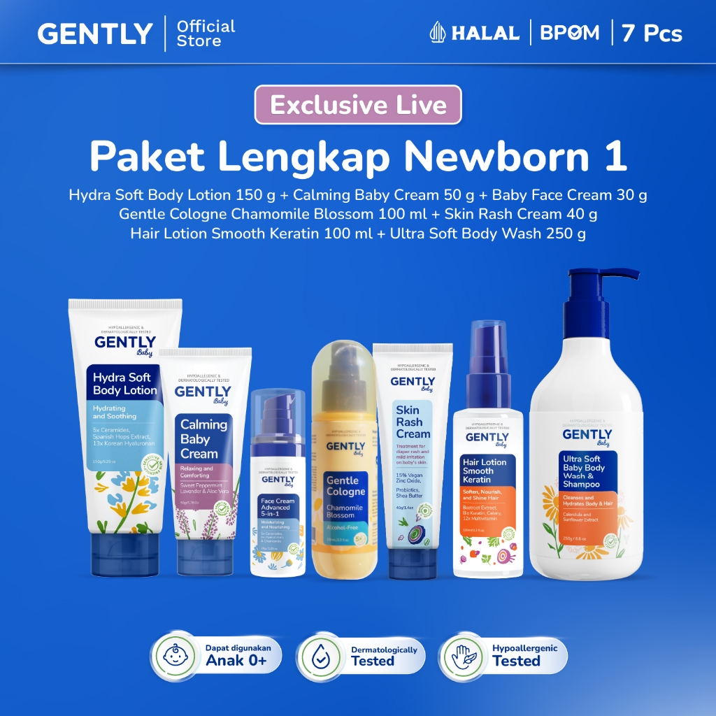 [EXCLUSIVE LIVE] Paket Lengkap Newborn