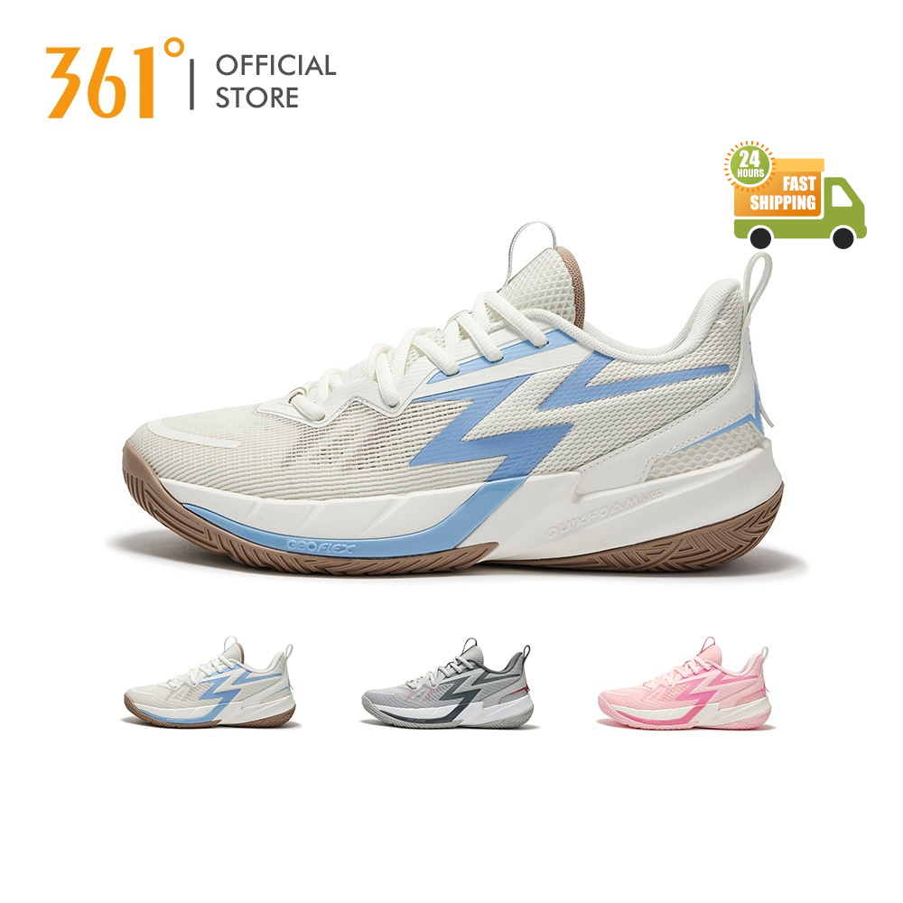 361 Degrees BIG3 Team 3.0  Men Basketball Shoes Wear-Resistant Non-Slip Breathable Training | Sepatu