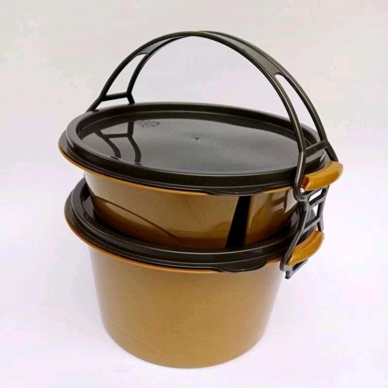 Rantang Idola Susun 2/Rantang Plastik Susun/Rantang Bekal warna random Kitchenware