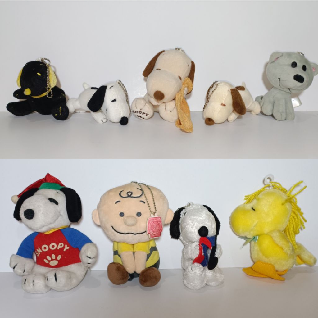 Snoopy Boneka Woodstock Peanuts USJ Bag Charm Gantungan Tas Aksesoris Bayi Universal Studio Japan