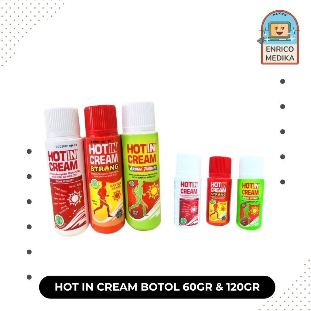 Hot In Cream - Hot In Cream Botol 60gr & 120gr