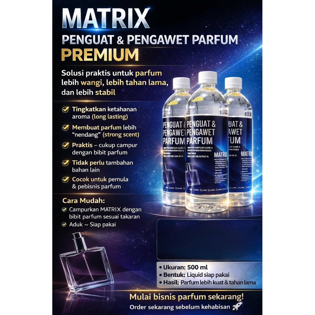 MATRIX ABSOLUTE - 500ML Solusi Penguat Parfum Berkualitas