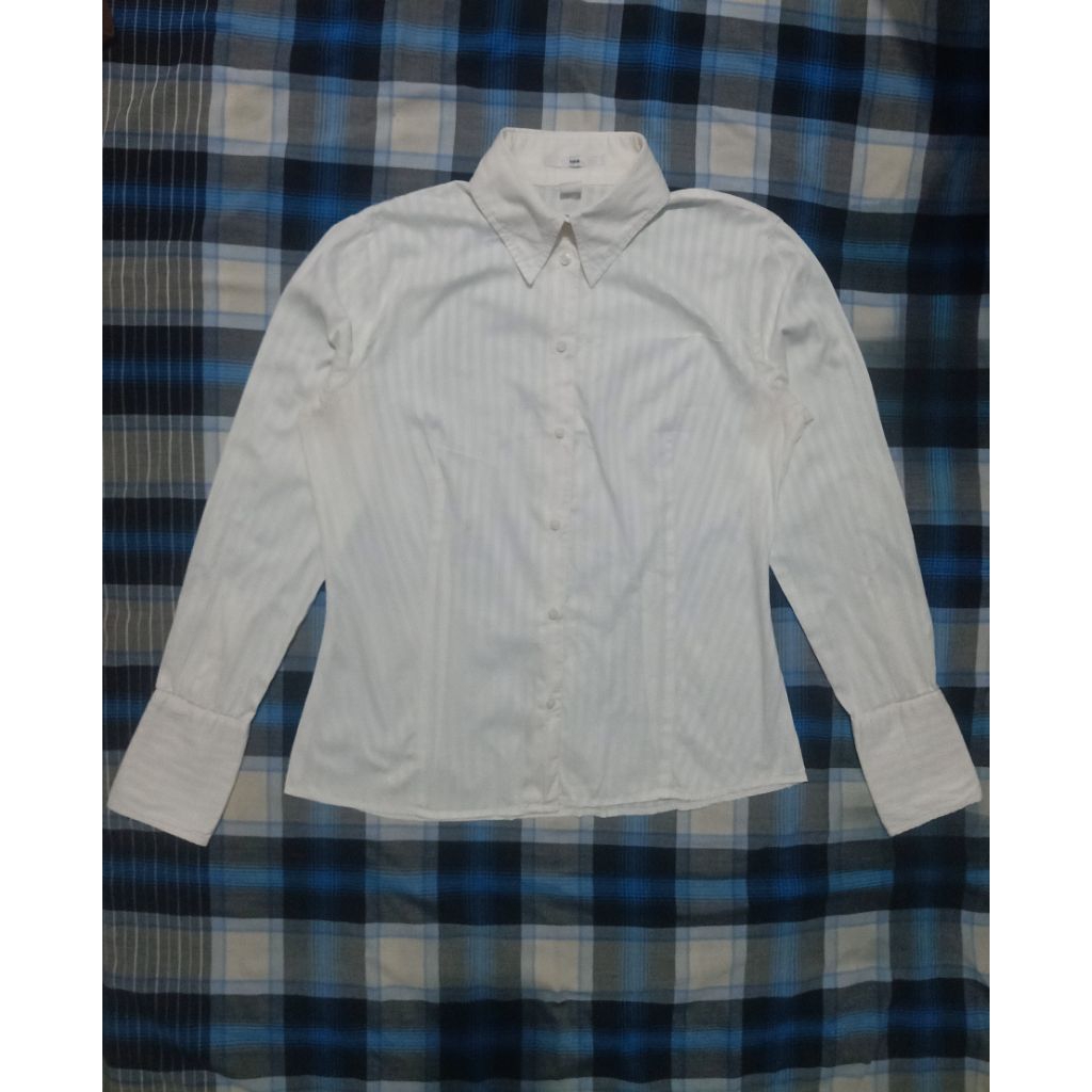 Kemeja Salur H&M Wanita SZ M