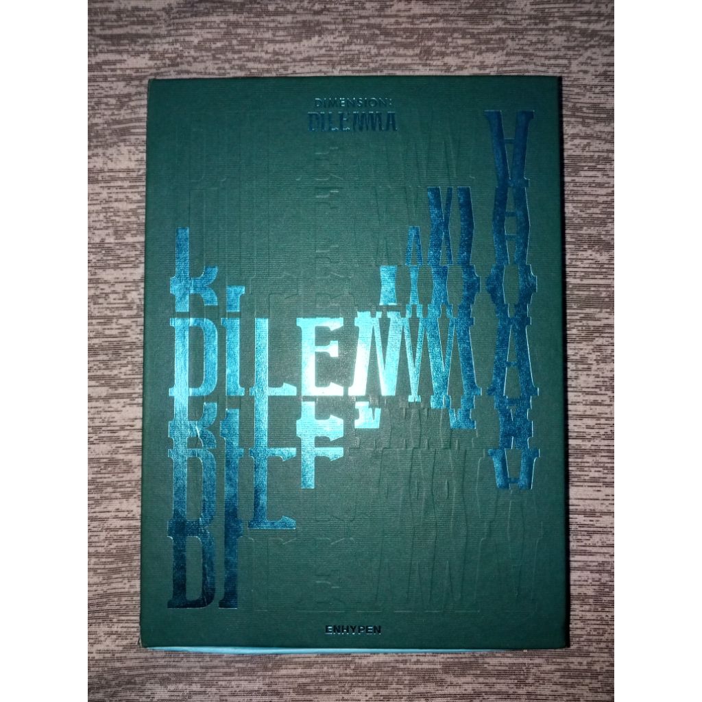 Album Only Enhypen Border carnival Hype, Up dimension dilemma charybdis, dimension answer yet, pob d