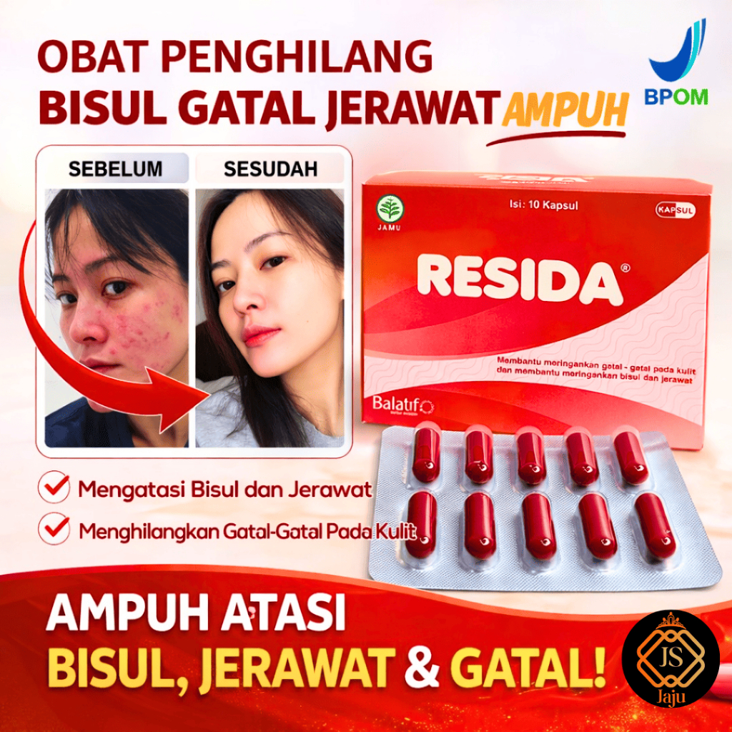 Obat Jerawat Gatal Kulit Selangkangan Jamu Suplemen Penghilang Bisul Alergi Bruntusan Seluruh Badan