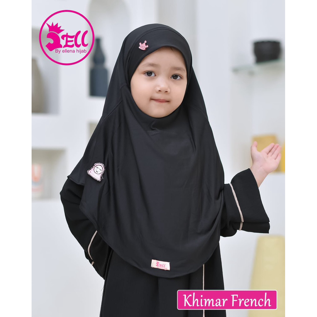 ELL KHIMAR FRENCH // HIJAB KHIMAR ANAK FRENCH