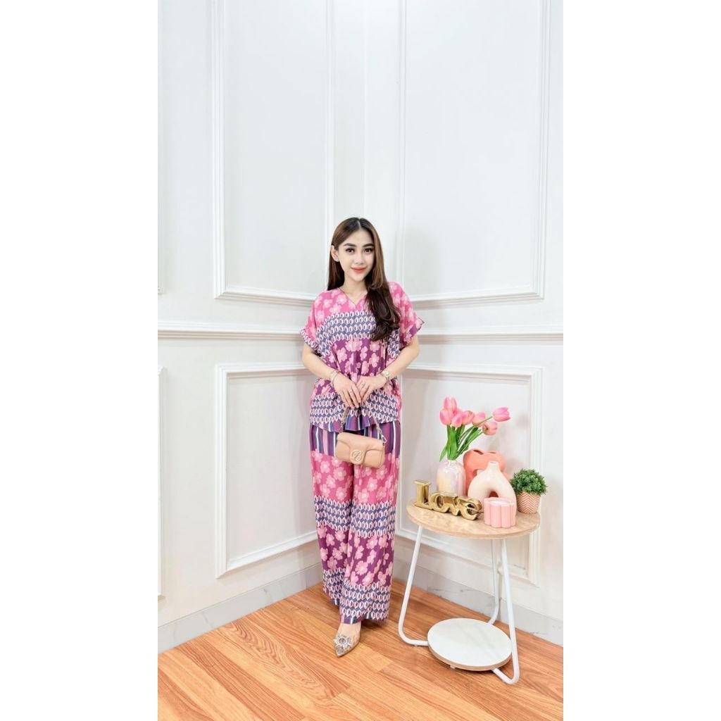 Fanessa Set Nagita  || Setelan rayon adem