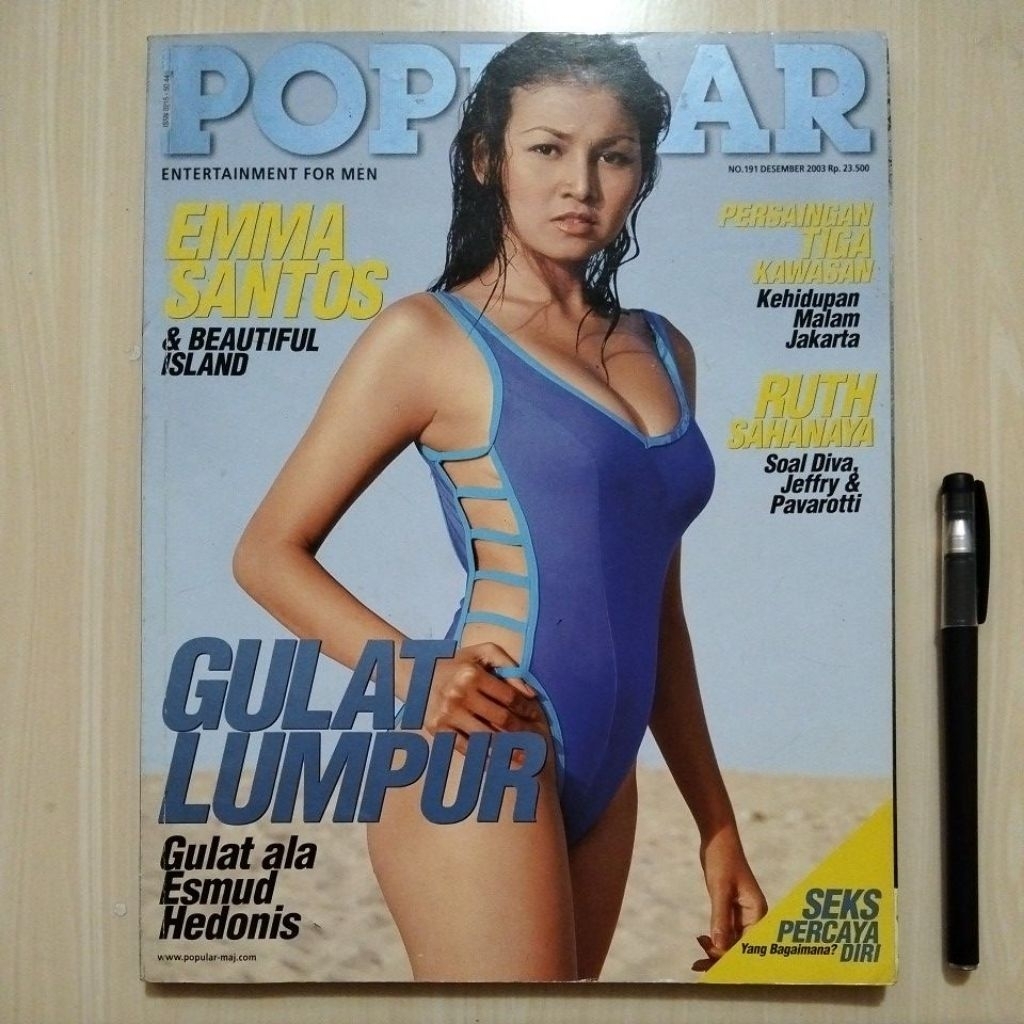 MAJALAH POPULAR - NO.191 DESEMBER 2003 - PLUS POSTER - Majalah Bekas Murah Original - B14