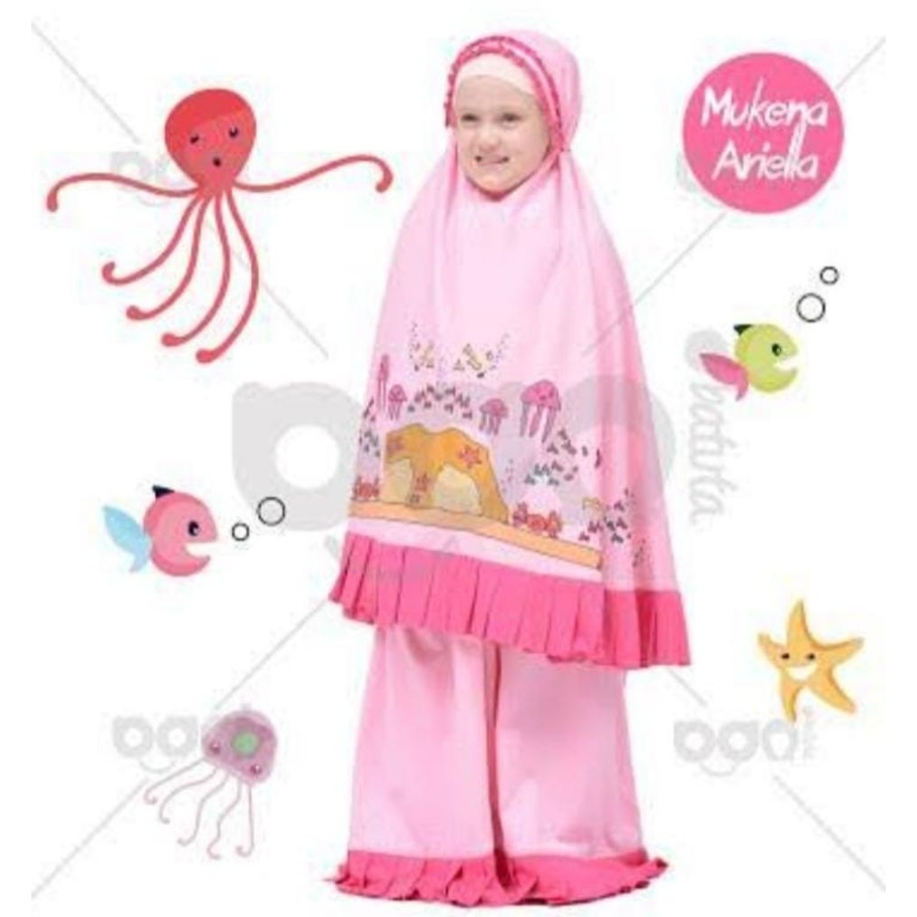 Mukena anak Bani batuta Arriela