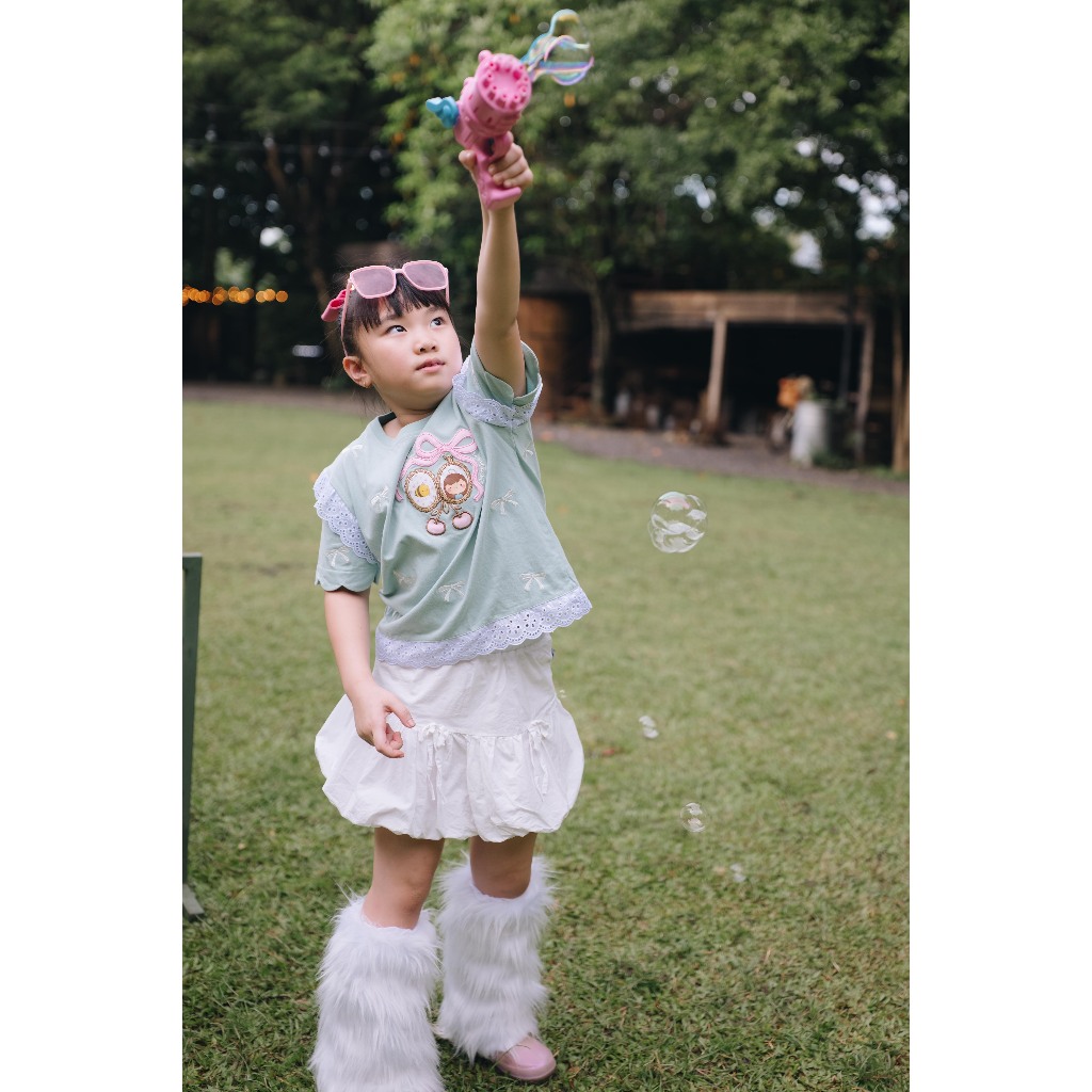 The Overtee X Sally & Piper | Sweet Memories - atasan anak cewek oversized