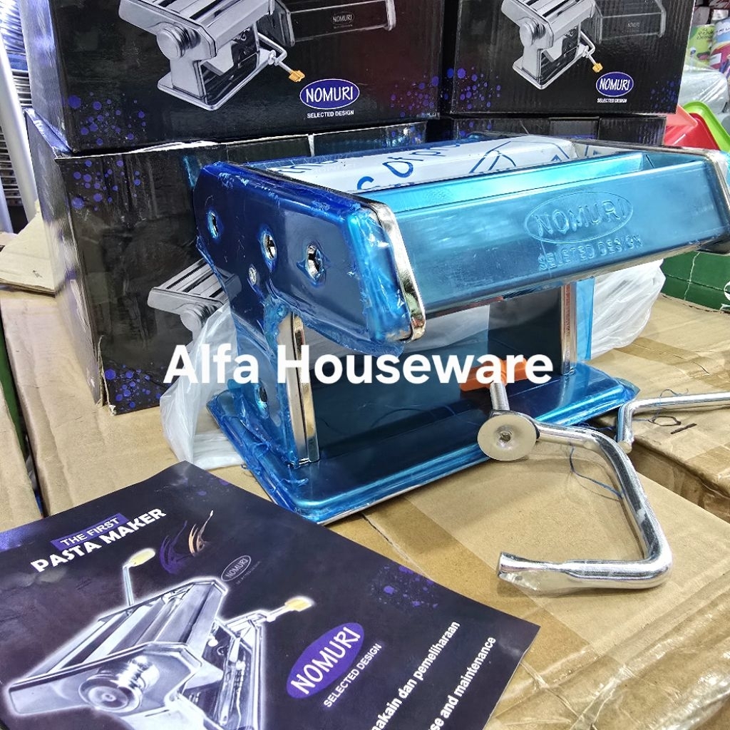 Ampia Gilingan Adonan Kue Bawang Molen Bahan Stainless Pasta Maker Nomuri