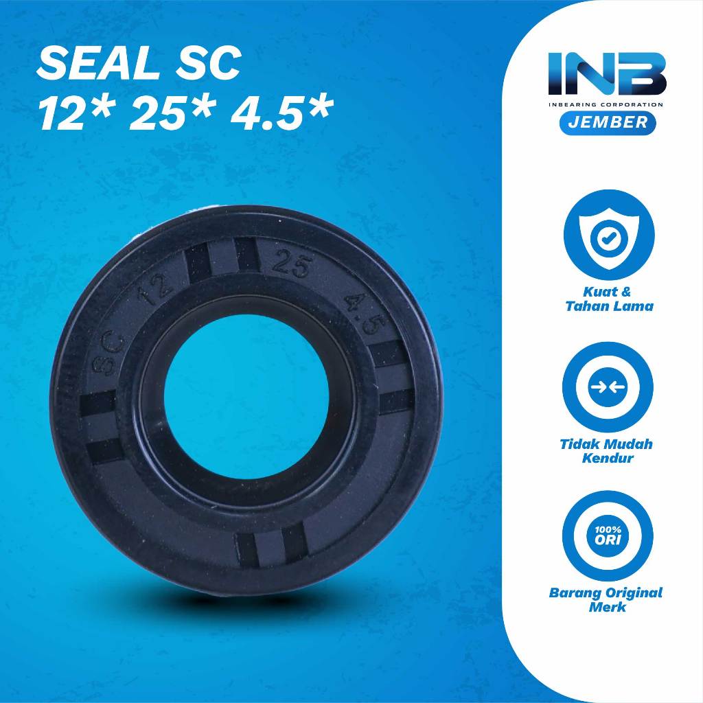 Seal Sc 12 25 4.5  Seal Mesin Pompa Air SubmerSible INB  Harga per 10pcs JEMBER