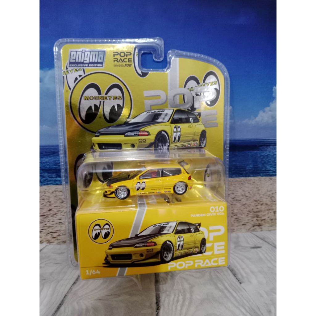 Pop Race Pandem Civic EG6 Mooneyes