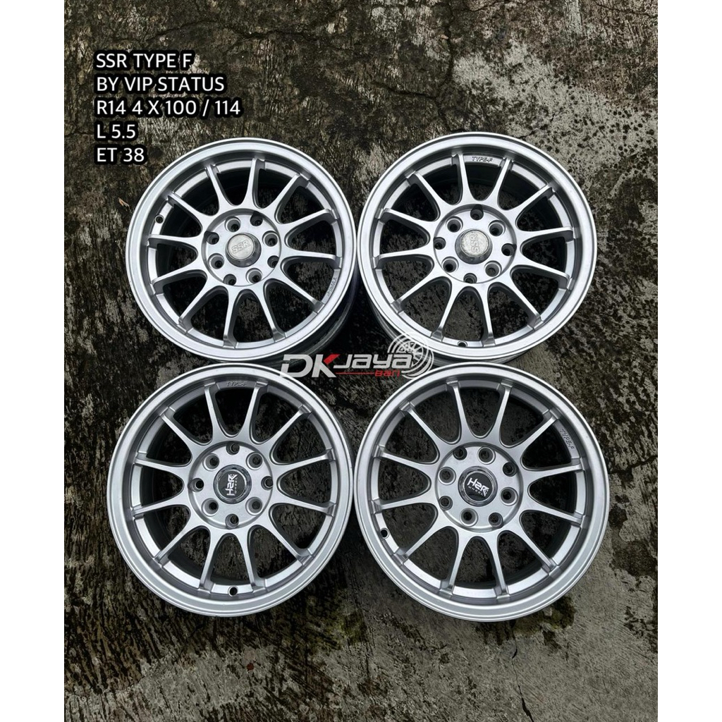 VELG SSR TYPE F R14 4x100/114