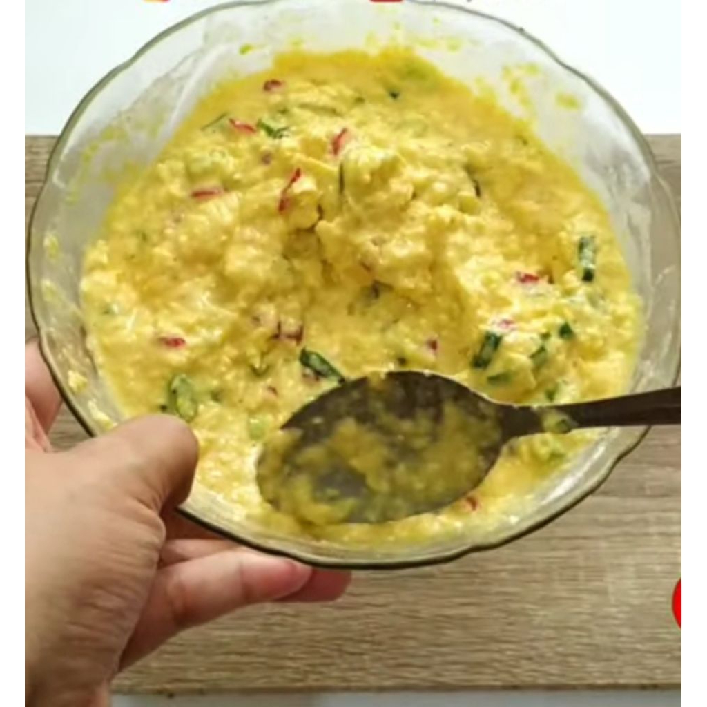 Adonan Dadar jagung Bakwan Jagung Frozen ( Goreng sendiri )