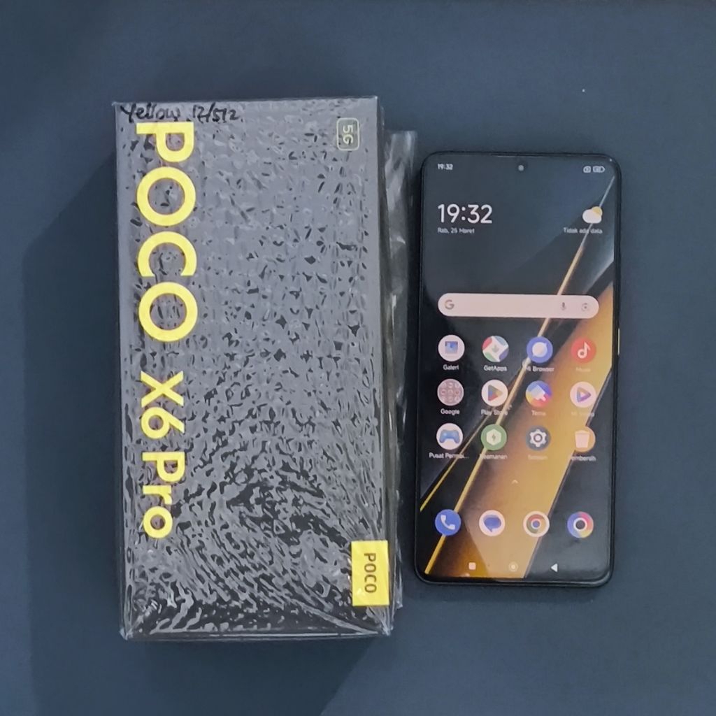 Poco X6 Pro 5G 12/512 GB Garansi Resmi Indonesia Second Bekas Original
