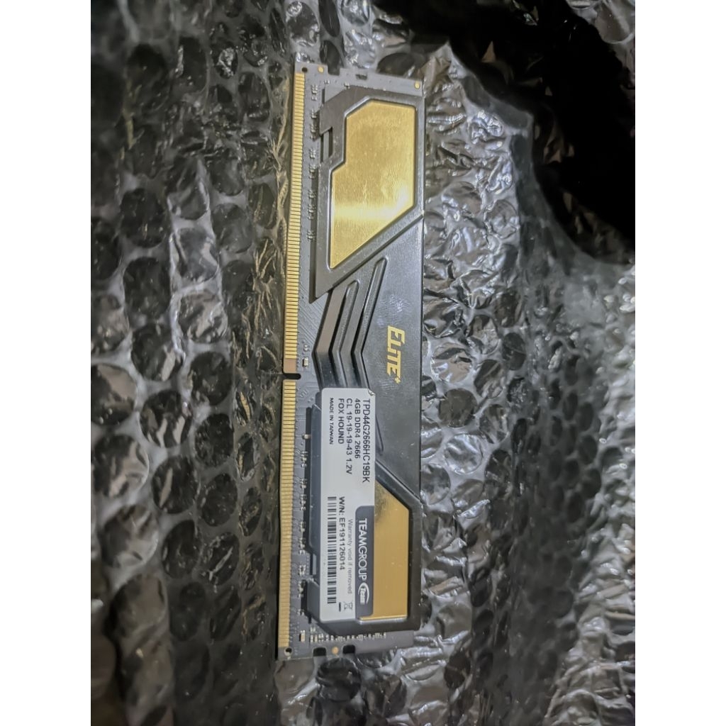 Ram 2 x 4GB DDR4 2666Mhz TeamGroup