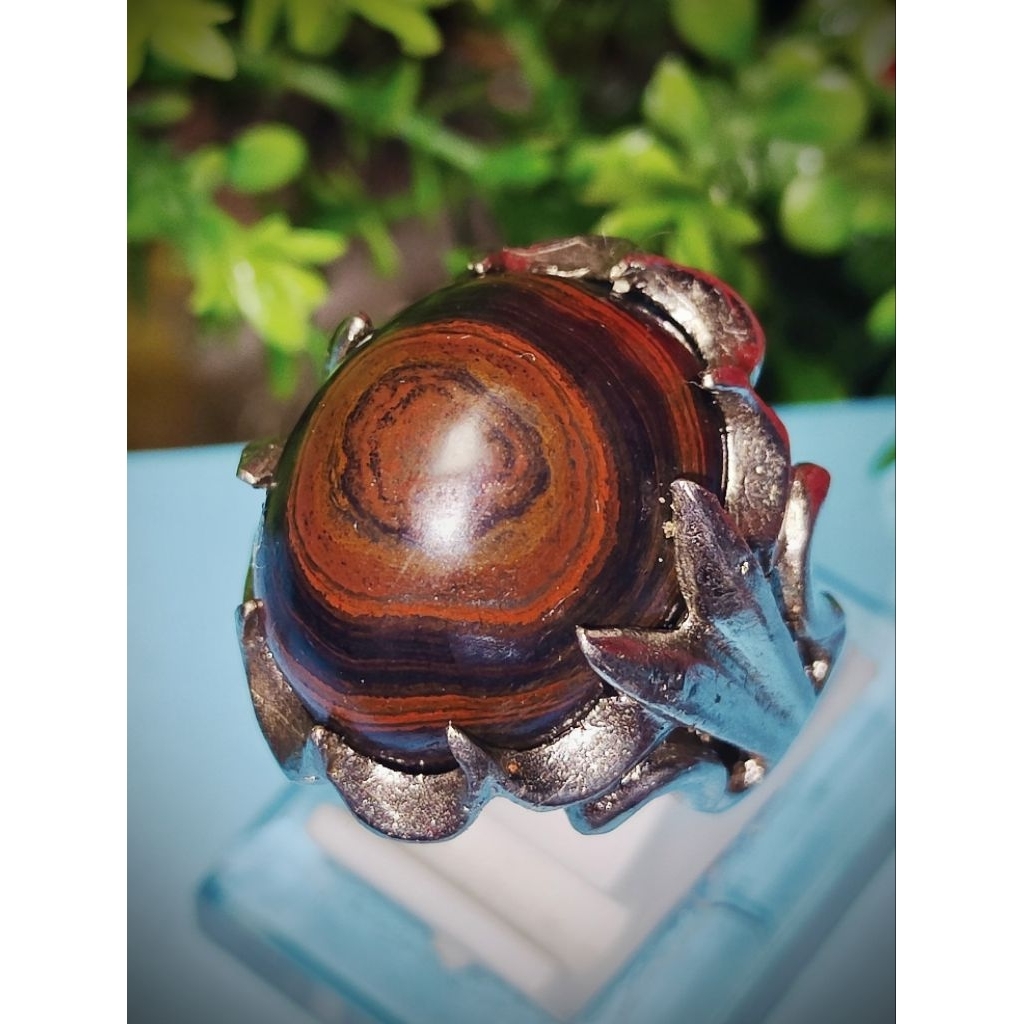 akik puser bumi badar besi lengket magnet