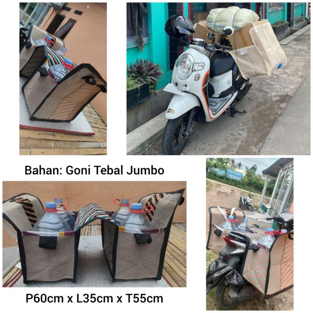 Tas kurir, tas motor, tas bronjong, tas obrok, tas kronjot, tas srandul