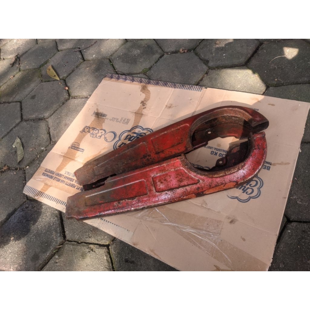 Tutup Rantai Ori copotan Honda GL100, Ketengkas GL100