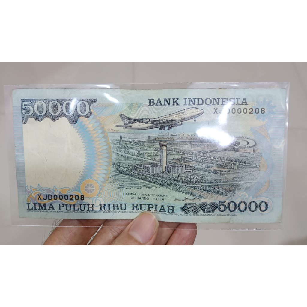 Uang kuno 50ribu Suharto