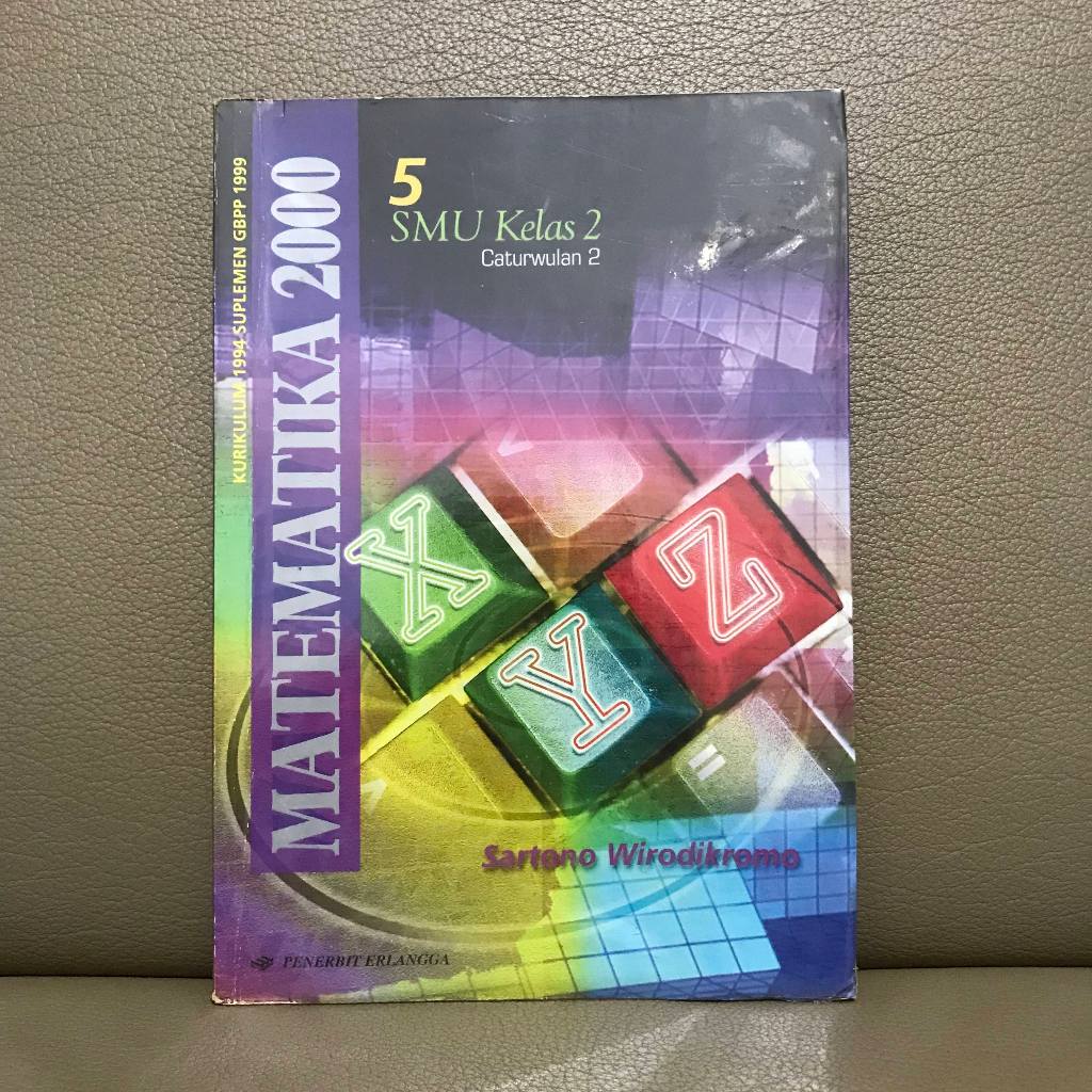 Preloved Matematika 2 Untuk SMU/SMA/MA Kelas XI (11) Cawu 2 - Penerbit Erlangga