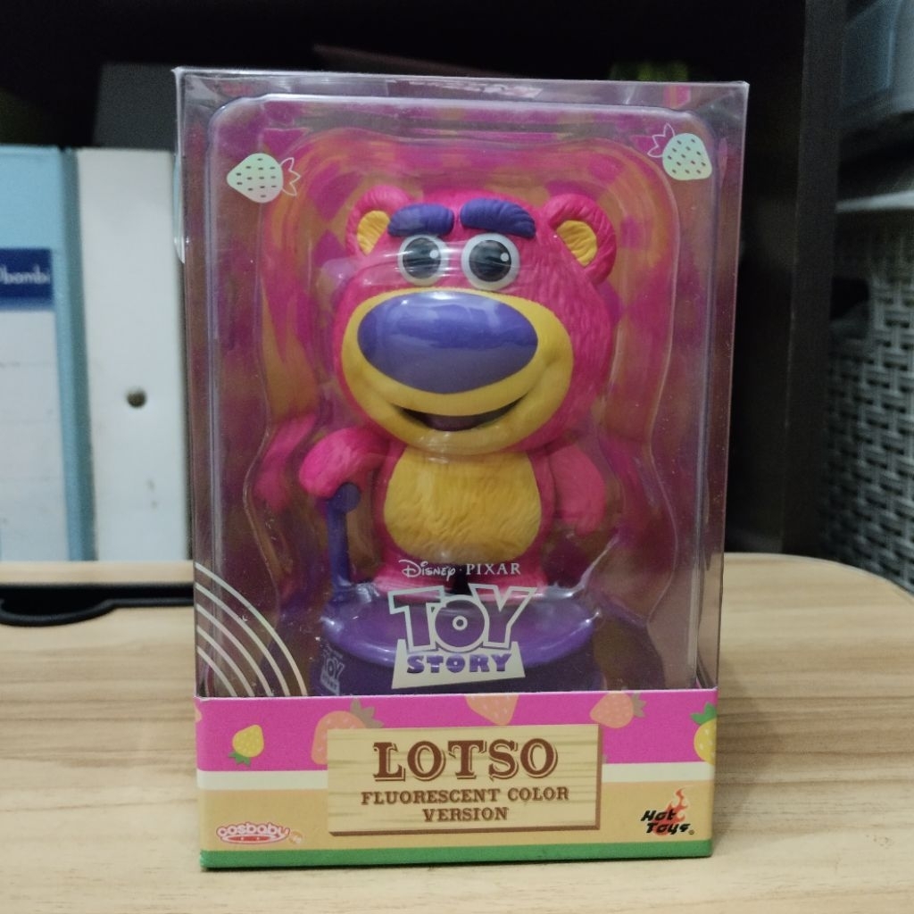 Figure lotso toy story hot toys cosbaby disney pixar
