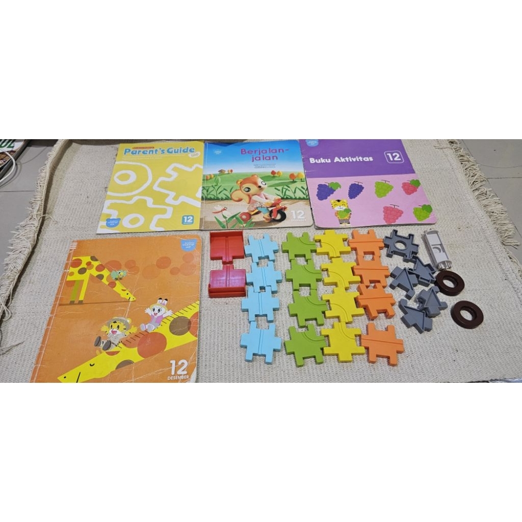 [PRELOVED] [RARE/LIMITED] [PLAYGROUP] Mainan Edukasi Shimajiro Kodomo Challenge - Original Benesse J