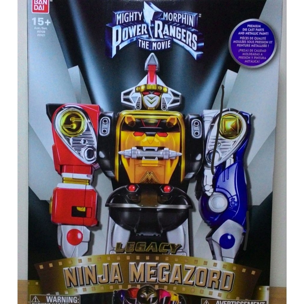 Legacy Ninjazord Ninja Megazord Power Rangers Mighty Morphin MMPR ORI