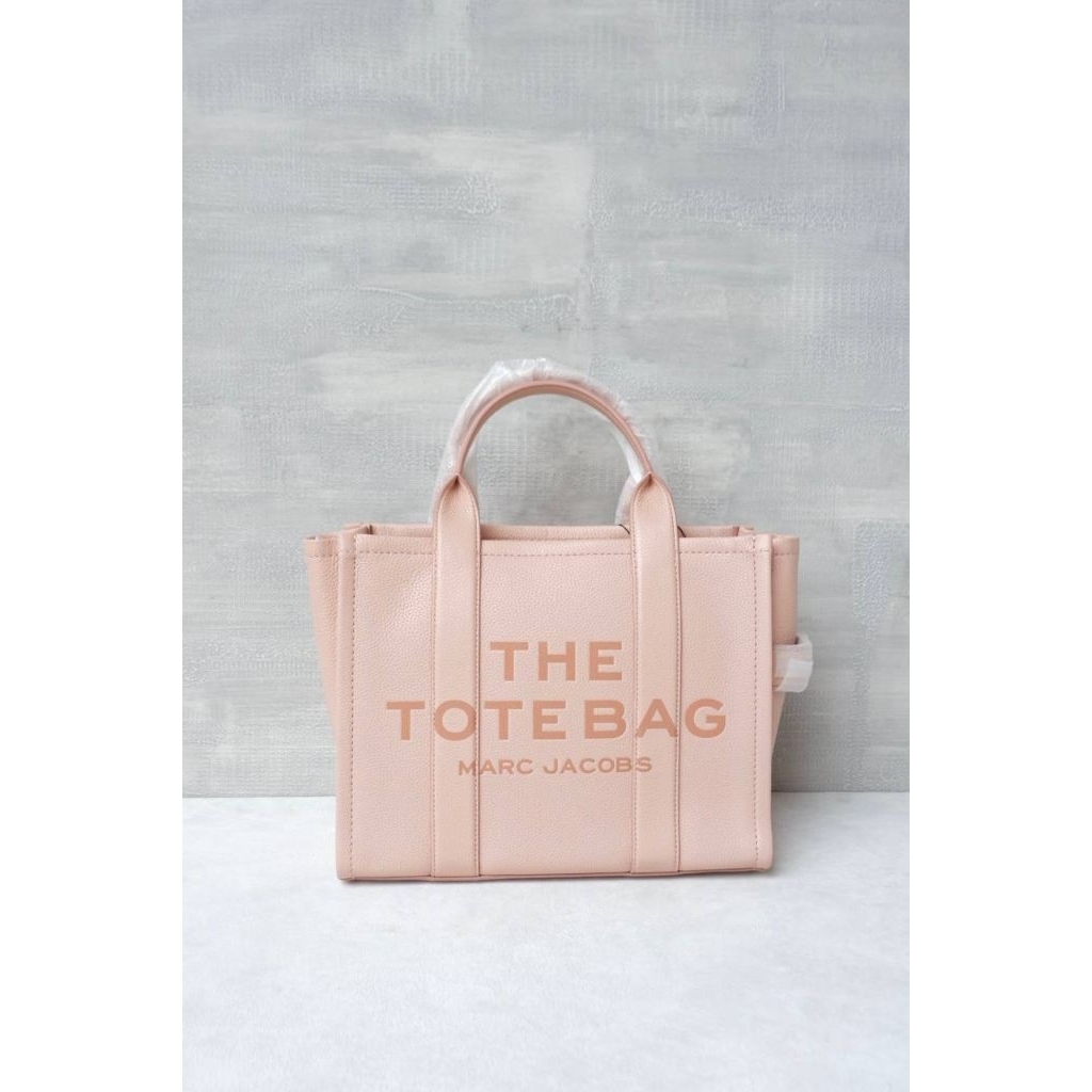 MJ The Leather Medium Tote Bag Rose