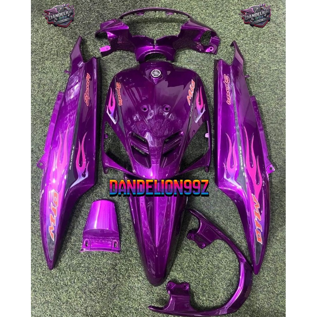 Full Body Halus Mio Sporty Ungu Candy