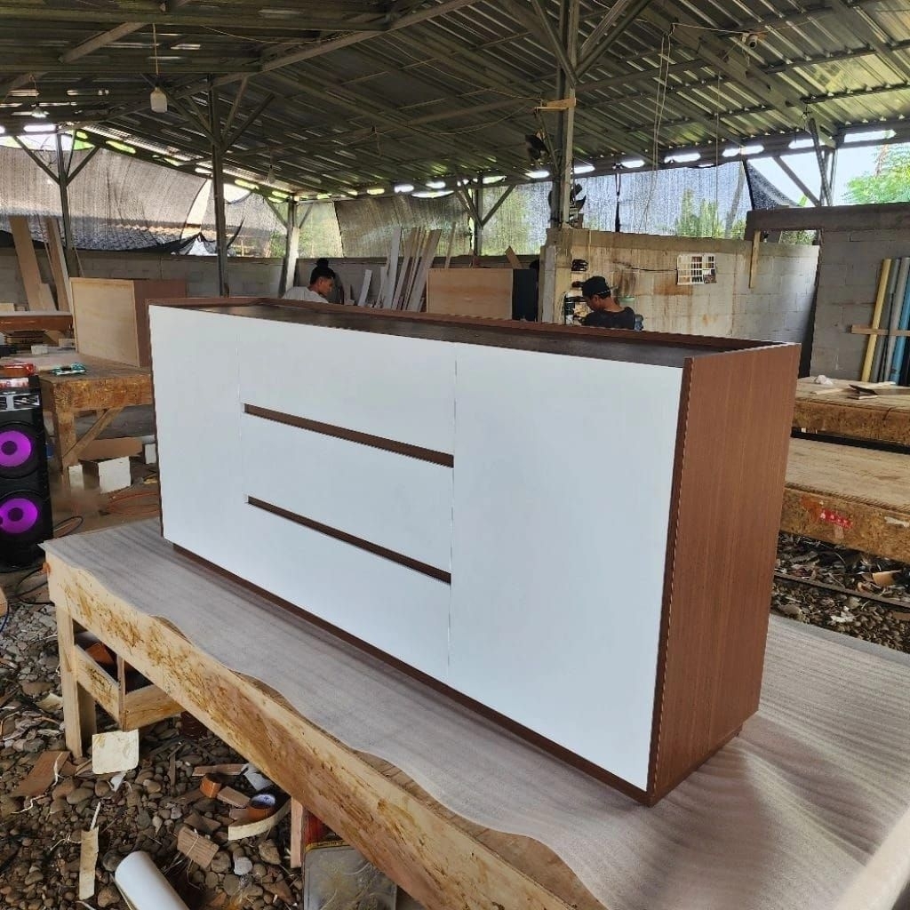 Meja kabinet ruang tamu minimalis modern