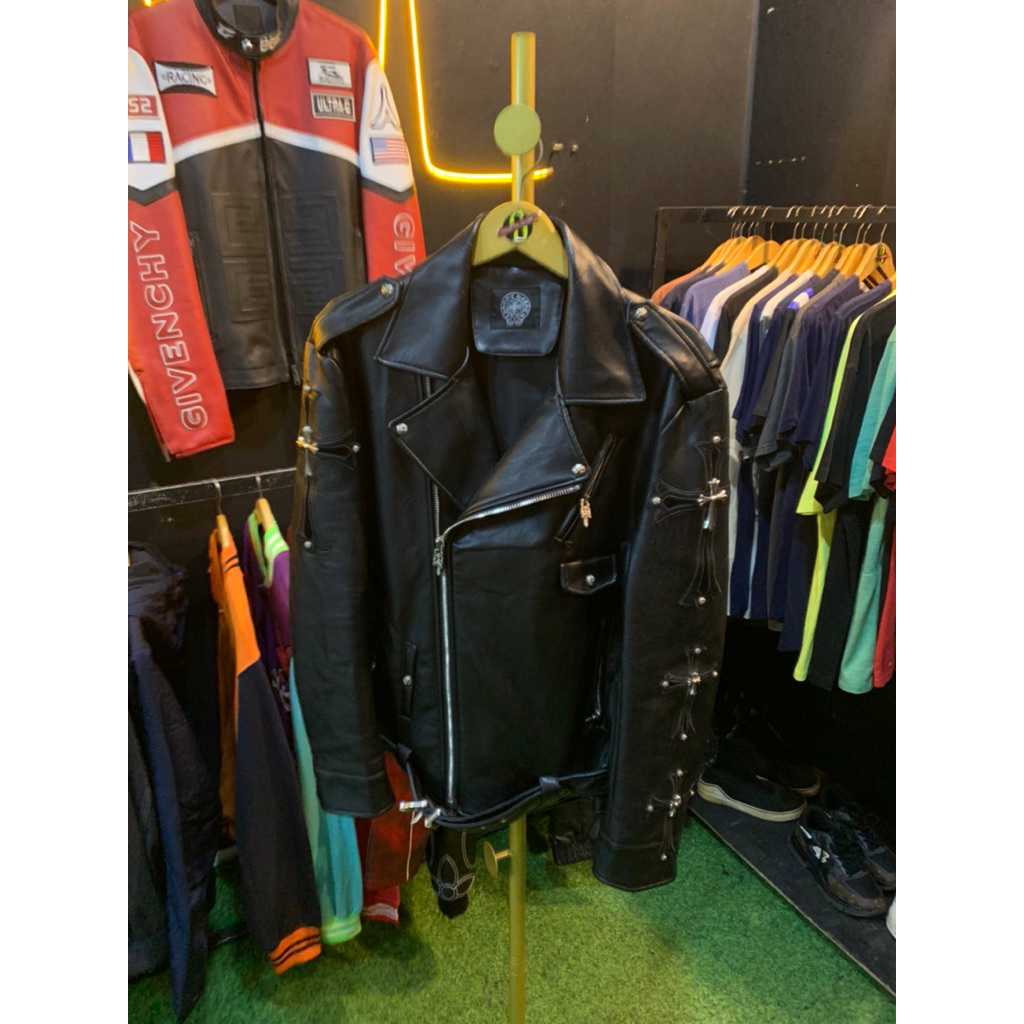CH LEATHER RAMONES