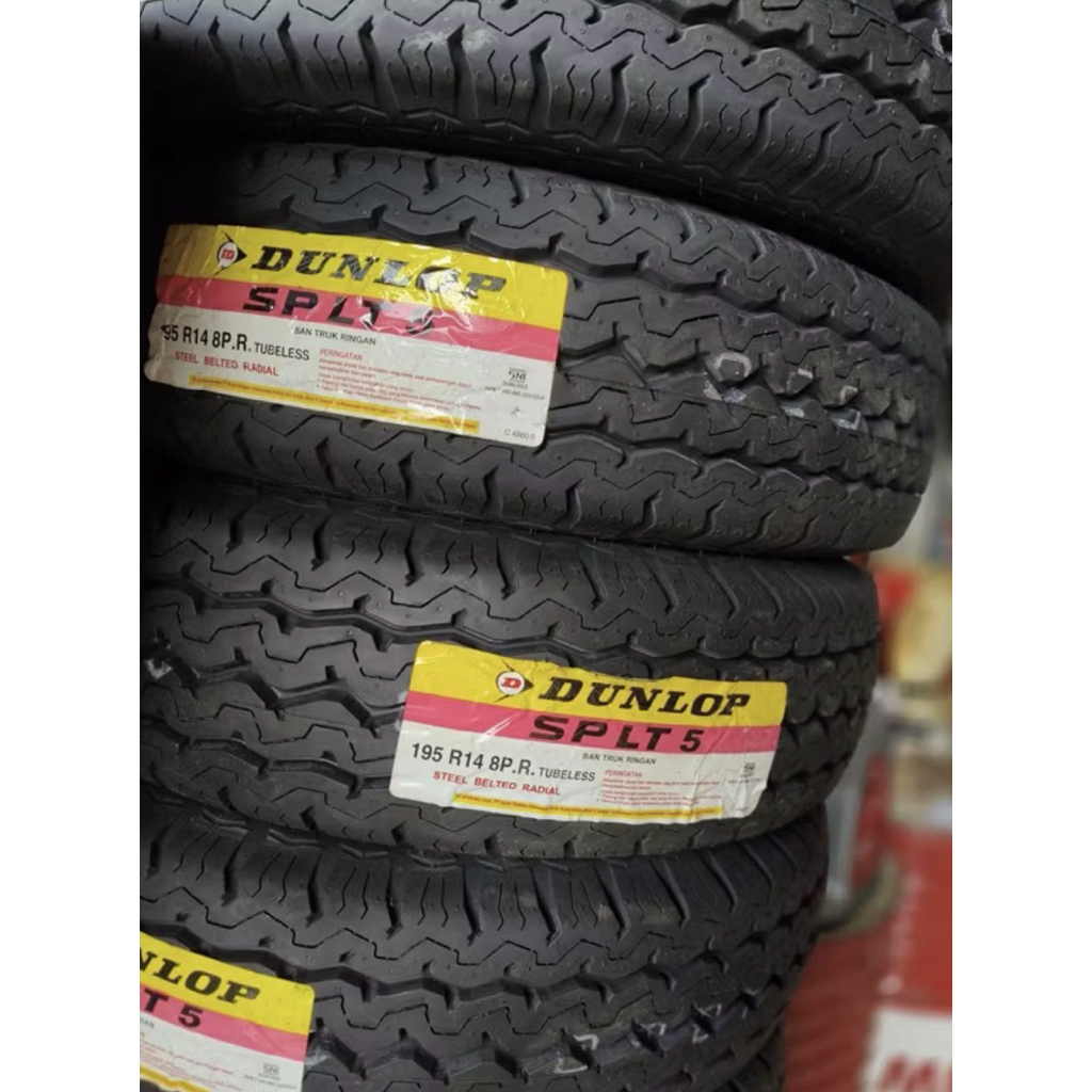 BAN MOBIL Dunlop LT5 195 R14 8PR TAHUN TERBARU