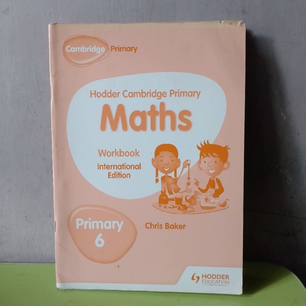 HODDER CAMBRIDGE PRIMARY MATHS WORKBOOK PRIMARY 6